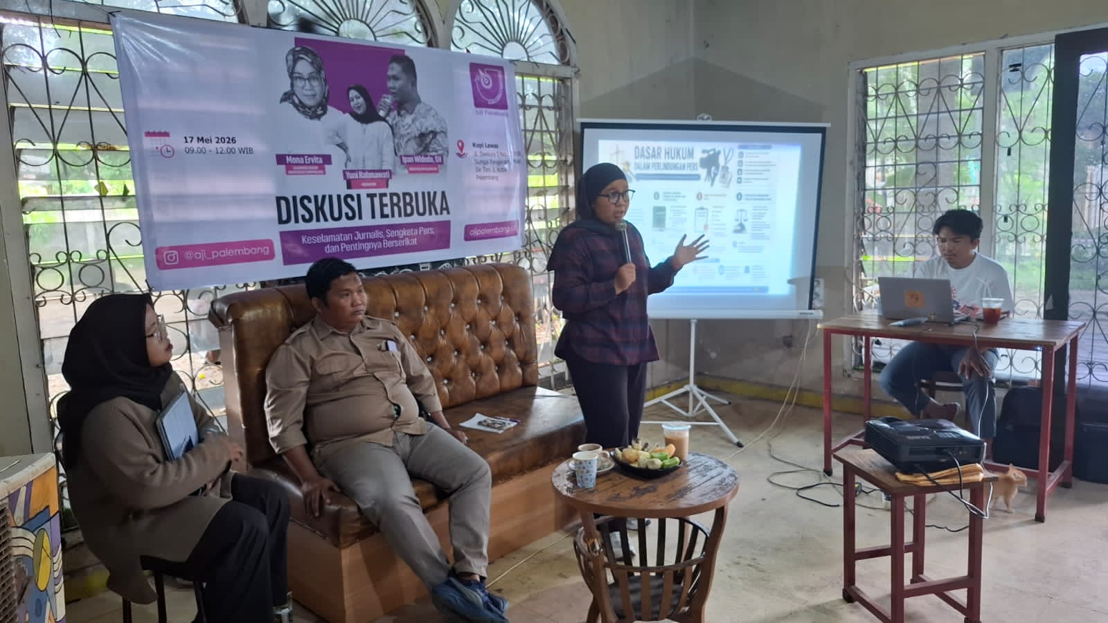 AJI Palembang, Sengketa Pers Harus Diselesaikan Lewat Mekanisme Dewan Pers