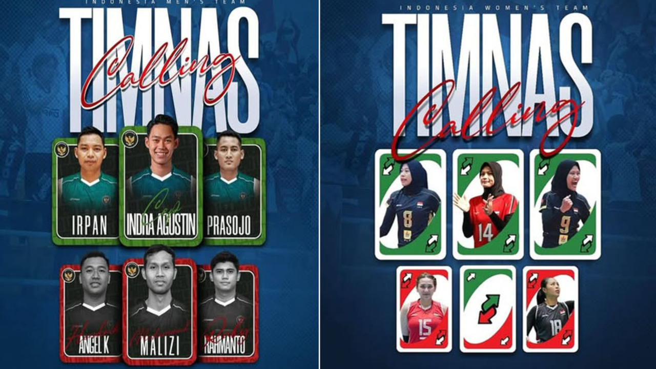 Skuad Baru Timnas Voli Putra & Putri untuk SEA VLeague 2025