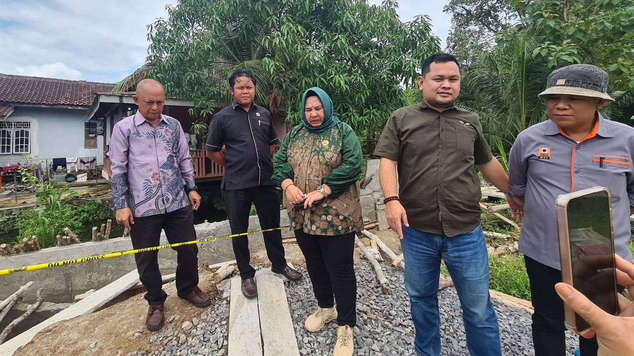 Proyek Siluman Yang Tewaskan Pekerjanya Ternyata Milik Dinas PU Perkim OKU