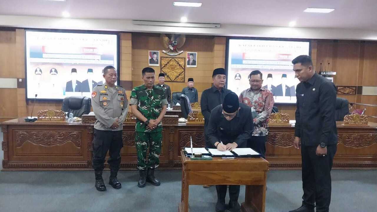 KUA dan PPAS ABPD OKU Tahun 2026 Disahkan, Bupati OKU Ucapkan Terimakasih