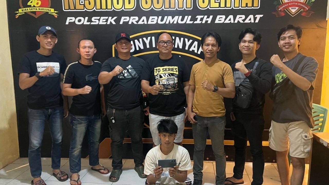 Sempat Buron ke Merapi Barat Lahat, Pemuda Pencuri HP Bos Sosis di Prabumulih Ditangkap