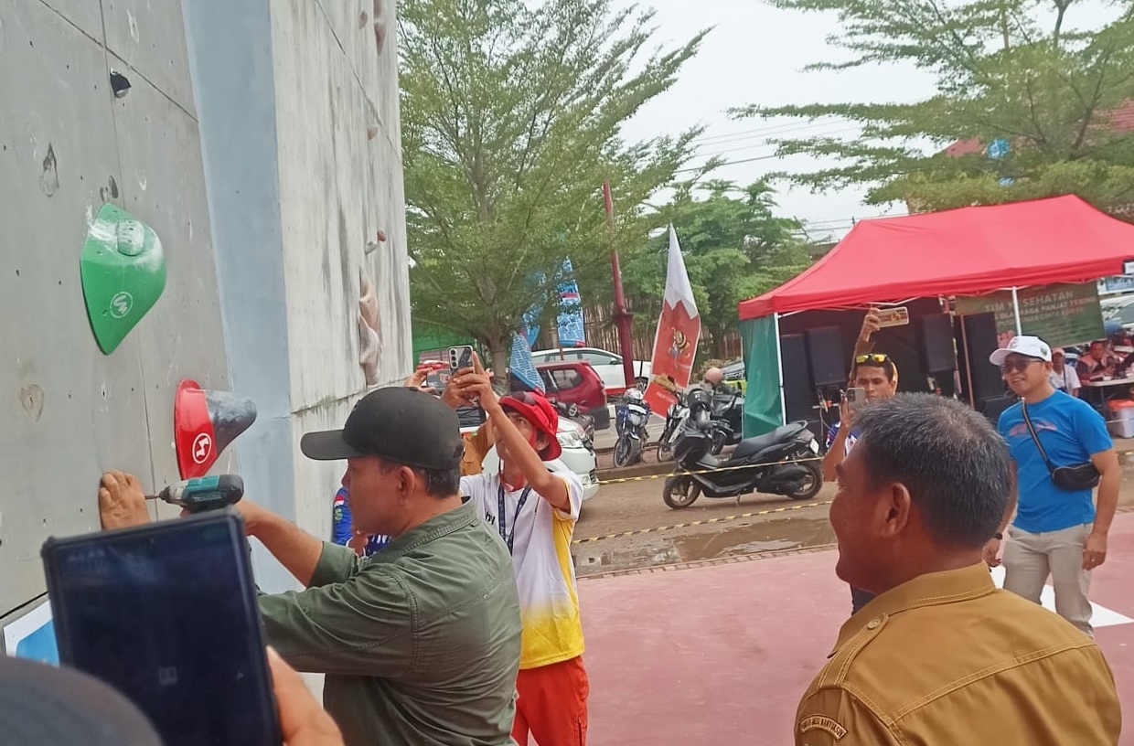 Panjat Tebing Perebutkan 22 Medali Emas di Porprov XV Sumsel, Beni Hernedi: Wadah Mencari Atlet Baru