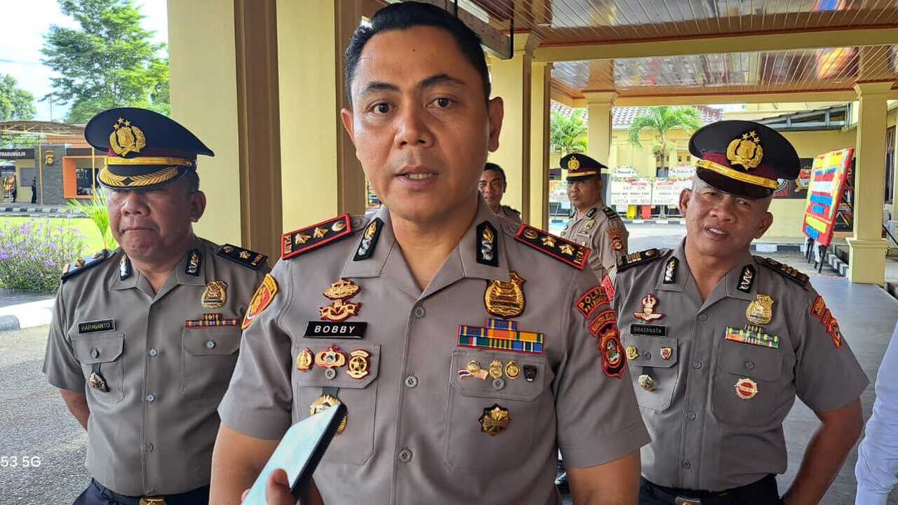 Lakukan Penebalan Pengamanan Gereja, Polres Prabumulih Kerahkan 90 Personel