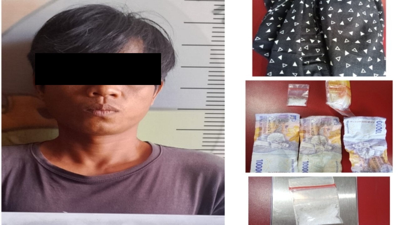 Tergiur Upah Rp30.000, Mahasiswa di Prabumulih Jadi Kurir Sabu dan Dibekuk Polisi