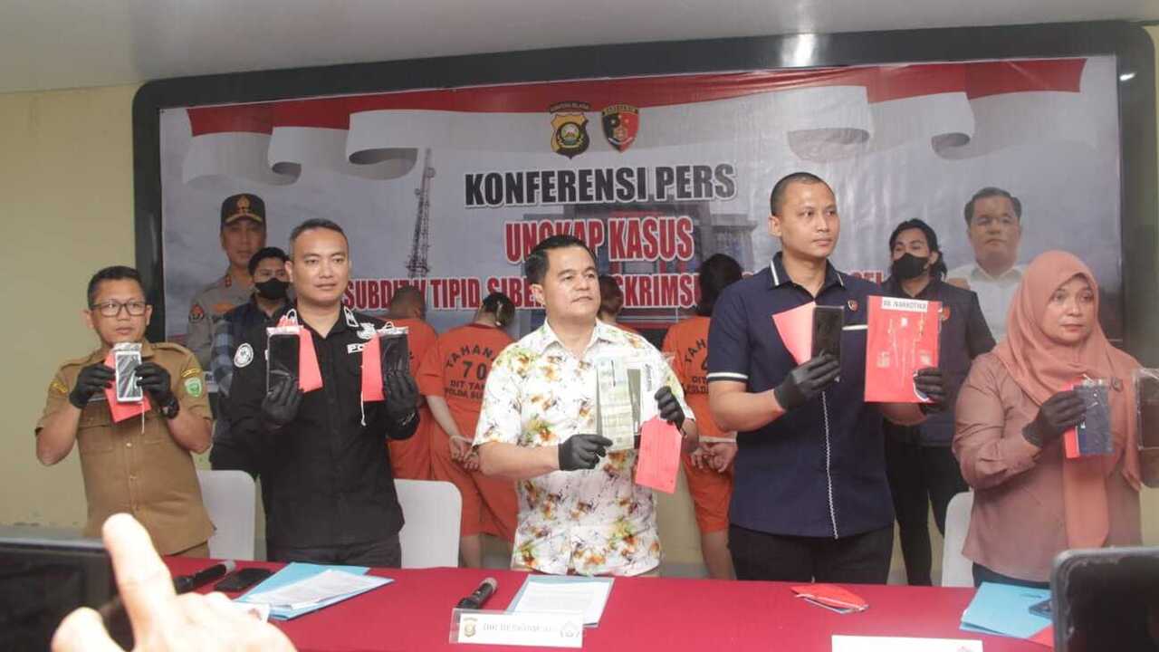 Polisi Bongkar Sindikat Peretas Dana BOS SMAN 2 Prabumulih, Kerugian Capai Rp942 Juta