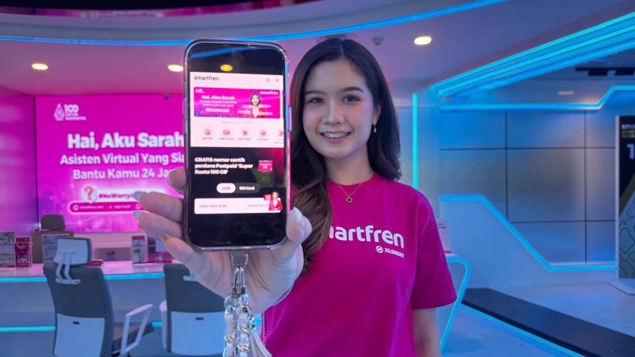 Tingkatkan Kenyamanan dan Pengalaman Pelanggan Smartfren Luncurkan “Sarah” Asisten Virtual AI Siap Layani Pela