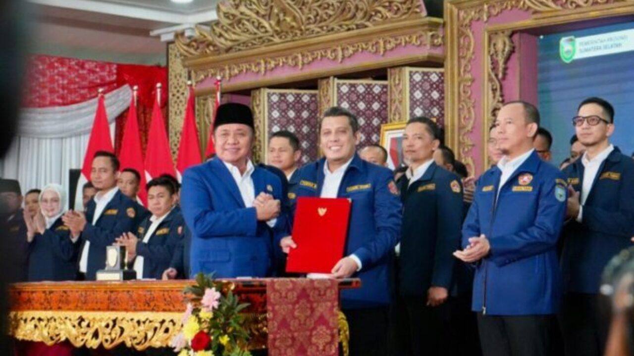Teddy Dipercaya Menjabat Bendahara Karang Taruna Provinsi Sumsel