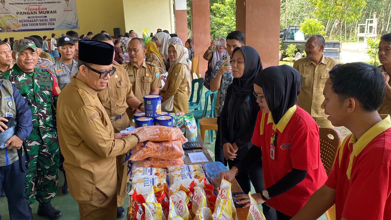 Pemkab OKU Tekan Lonjakan Harga Sembako Jelang Nataru