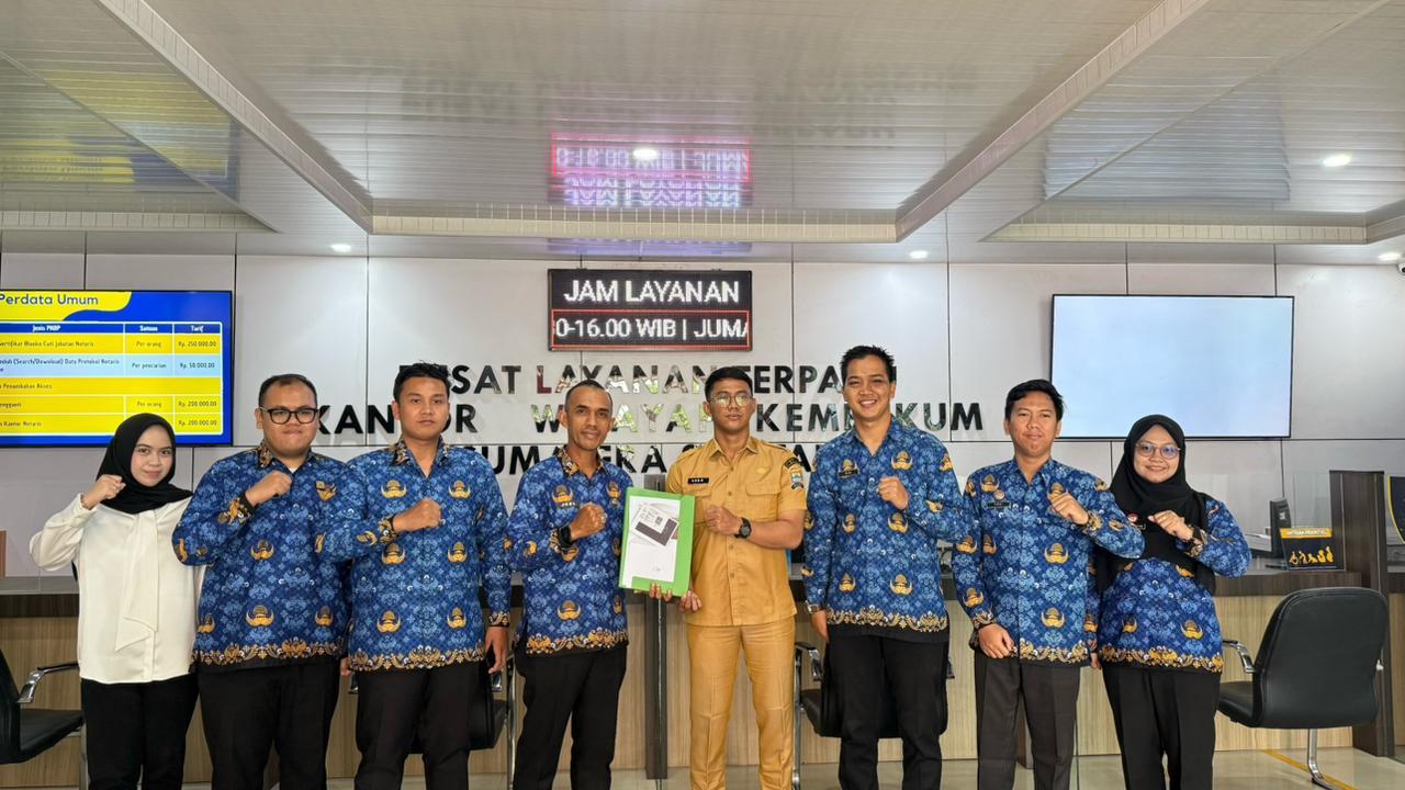 Kanwil Kemenkum Sumsel bersama Dinas Koperasi dan UKM Palembang Dorong Pendaftaran 18 Merek UMKM