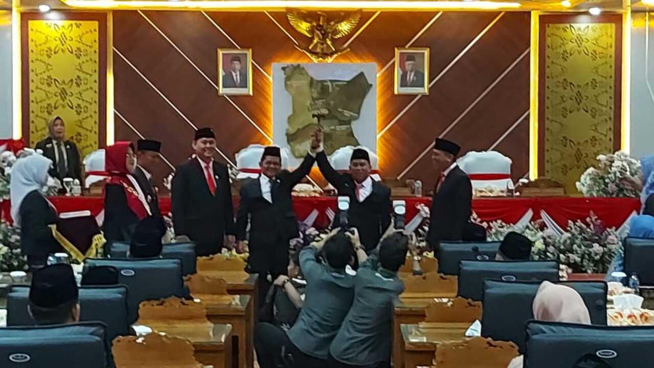 30 Anggota DPRD Prabumulih Resmi Dilantik, Ini Nama-namanya