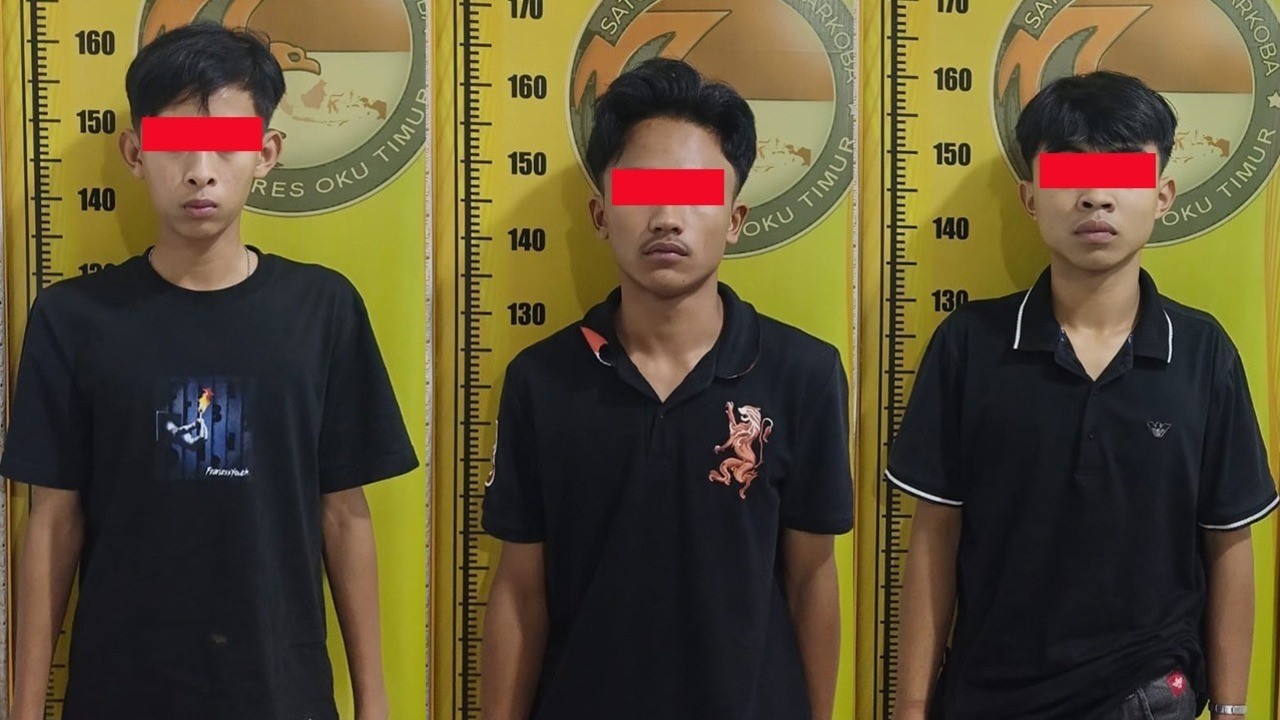 Pil Ekstasi Unik Ditemukan di OKU Timur, 3 Pemuda Pengecernya Diringkus