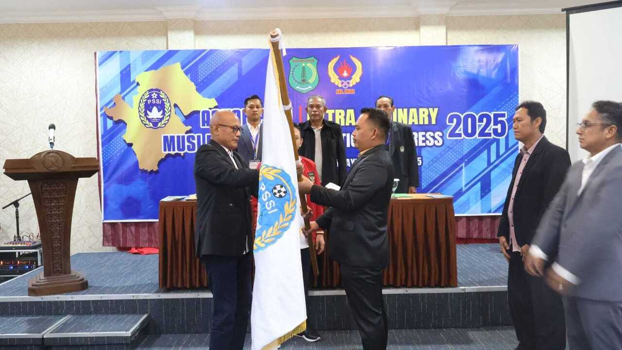 Karan Karnedi Terpilih Secara Aklamasi sebagai Ketua Askab PSSI Muba