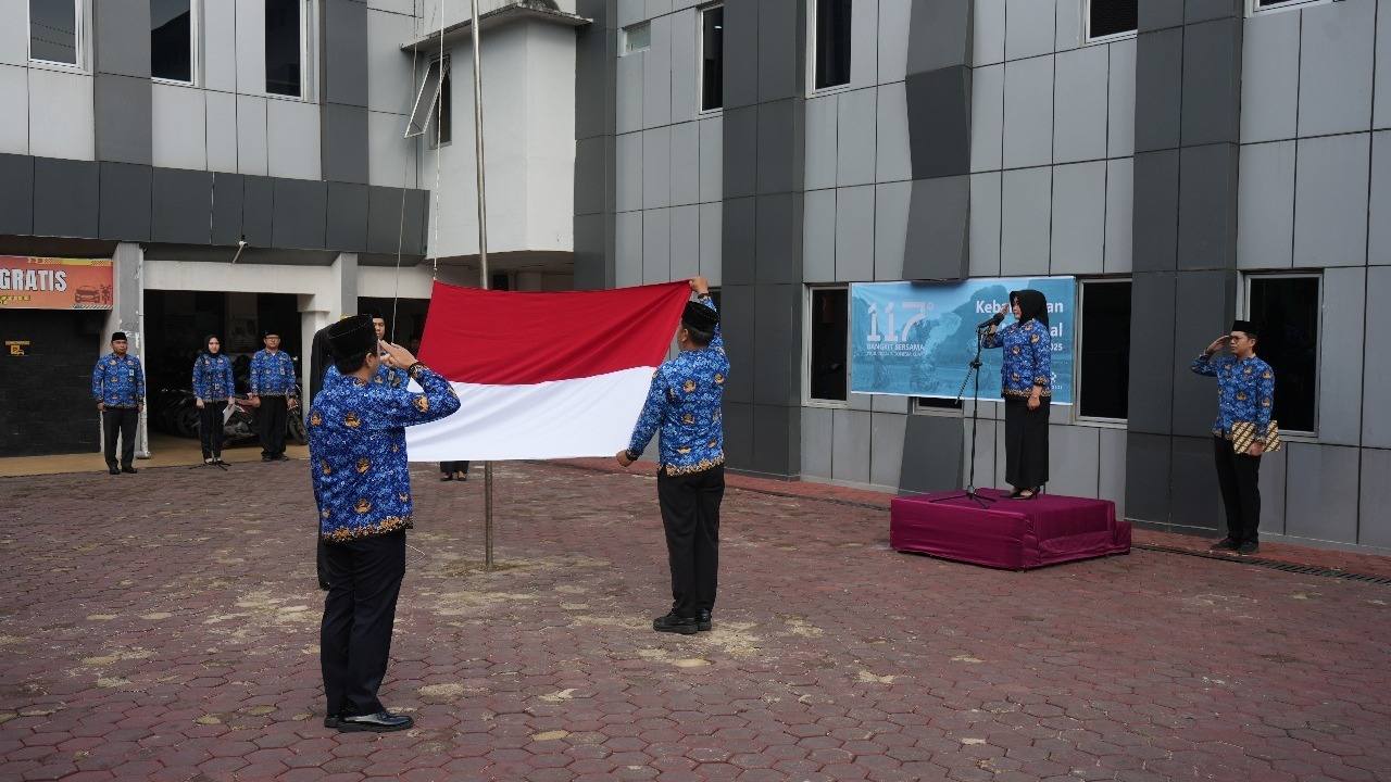 Kemenkum Sumsel Gelar Upacara Hari Kebangkitan Nasional ke-117: Refleksi Semangat Persatuan Bangsa
