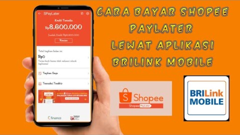 Bayar Shope Pay Later lewat Brilink Biayanya Terjangkau bisa Dimana Saja