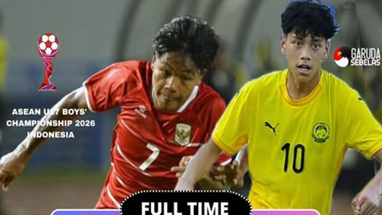 Duel Gengsi Malam Ini! Garuda Asia Siap Hancurkan Malaysia di AFF U-17 2026.