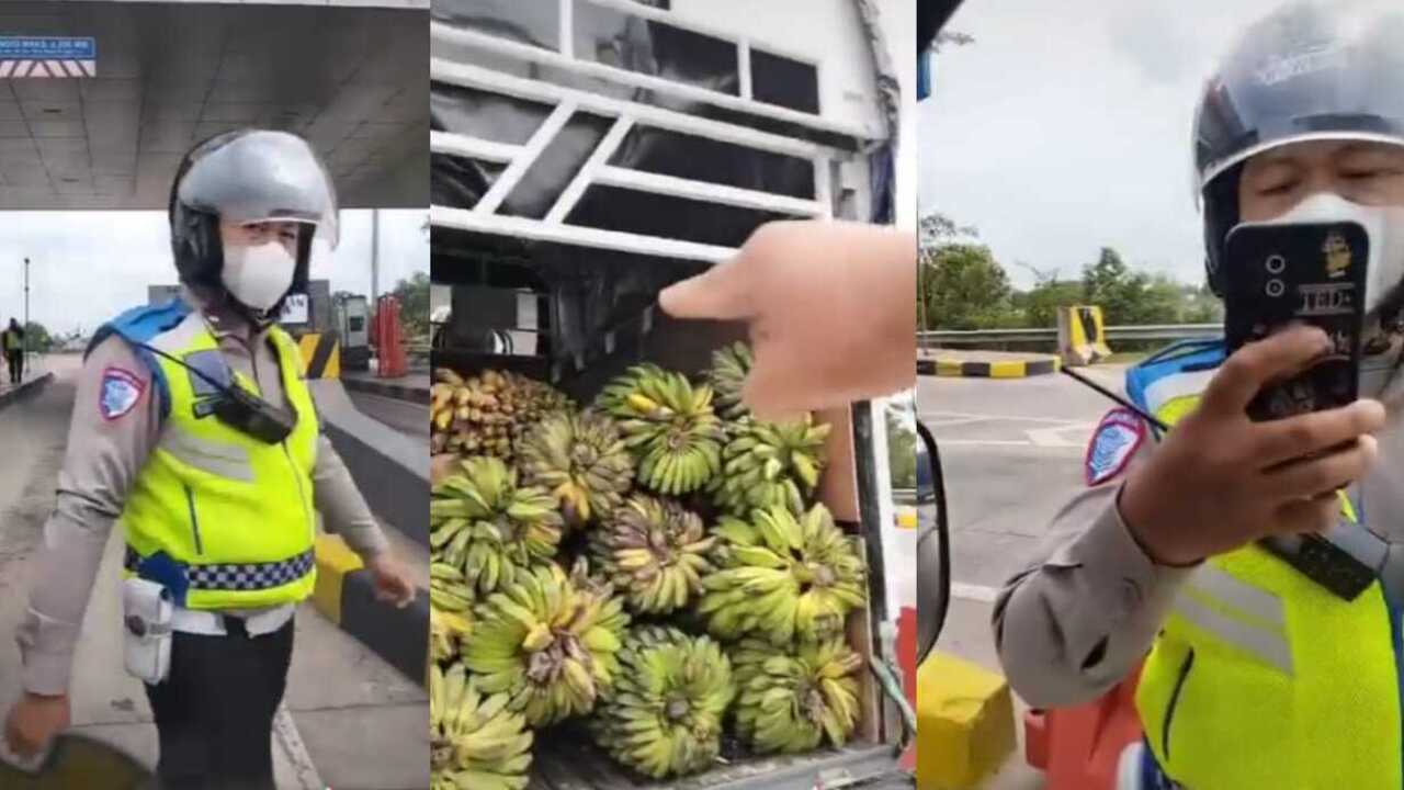 Viral! Oknum Polisi Terlibat Cekcok dengan Pengendara di Tol Keramasan Kapolres OI Respon Begini