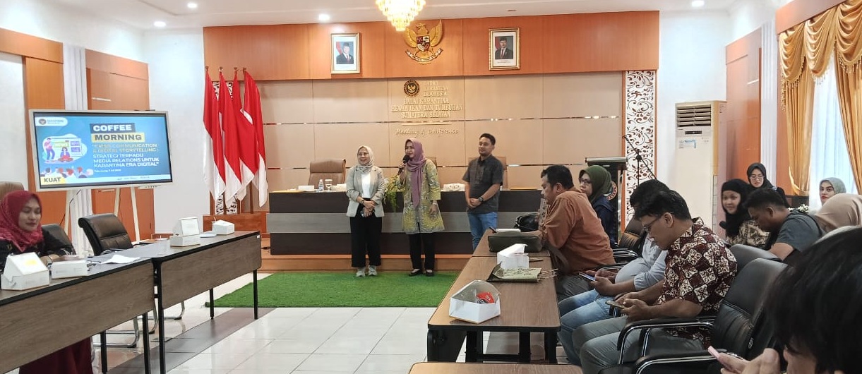 Balai Karantina Sumsel Siap Menjadi Fasilitator untuk Perdagangan Antar Negara