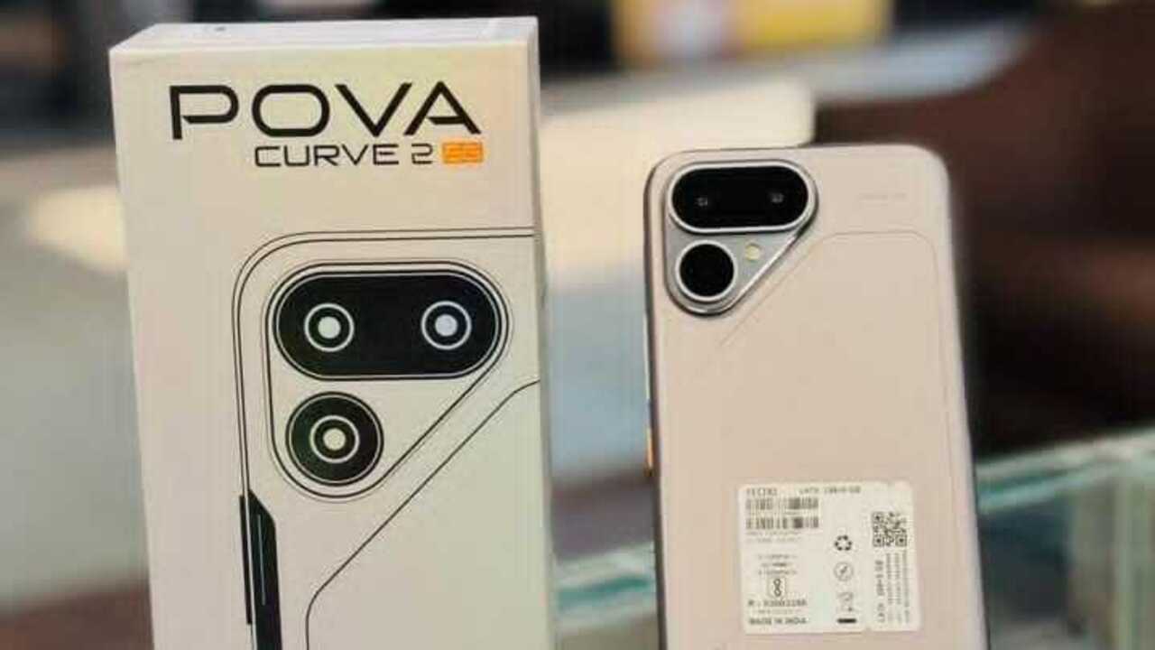 Tecno Pova Curve 2 5G Meluncur dengan Baterai 8000 mAh dan Desain Futuristik