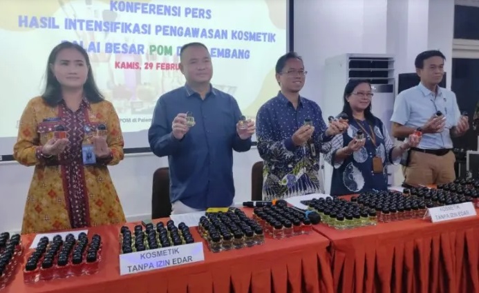 Waduh, 7 Klinik Kecantikan di Sumatera Selatan Jual Produk Kosmetik Ilegal