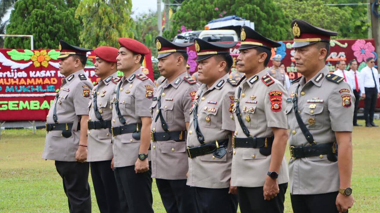 Empat Perwira Polres Ogan Ilir Resmi Berganti, Ada Kapolsek Hingga Kasat Reskrim
