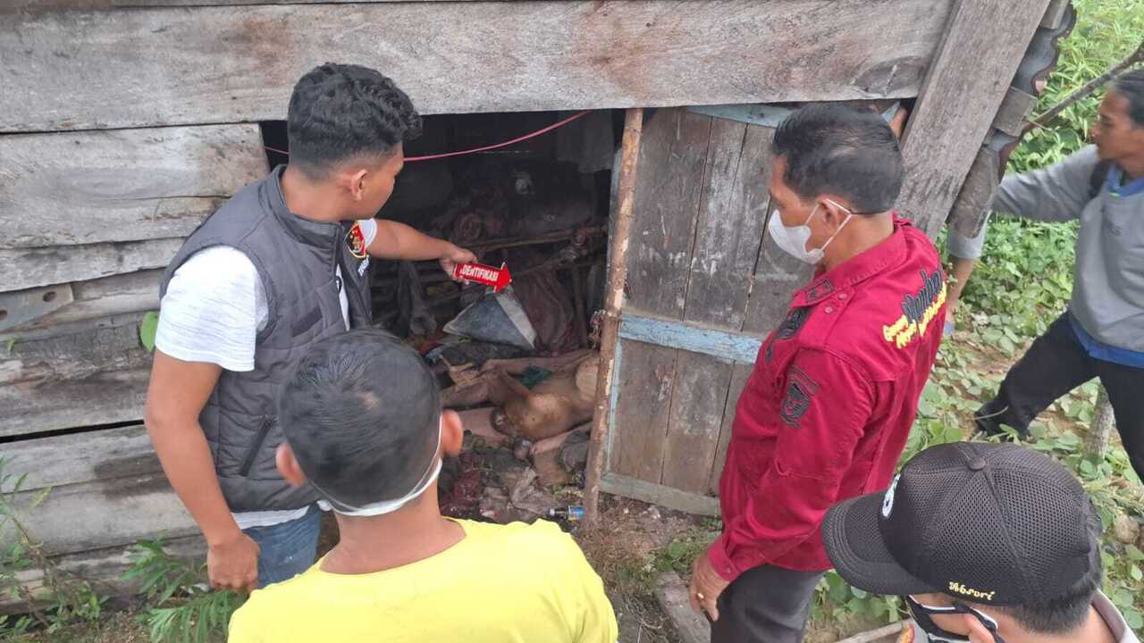 Jasad Lansia Ditemukan di Gubuk