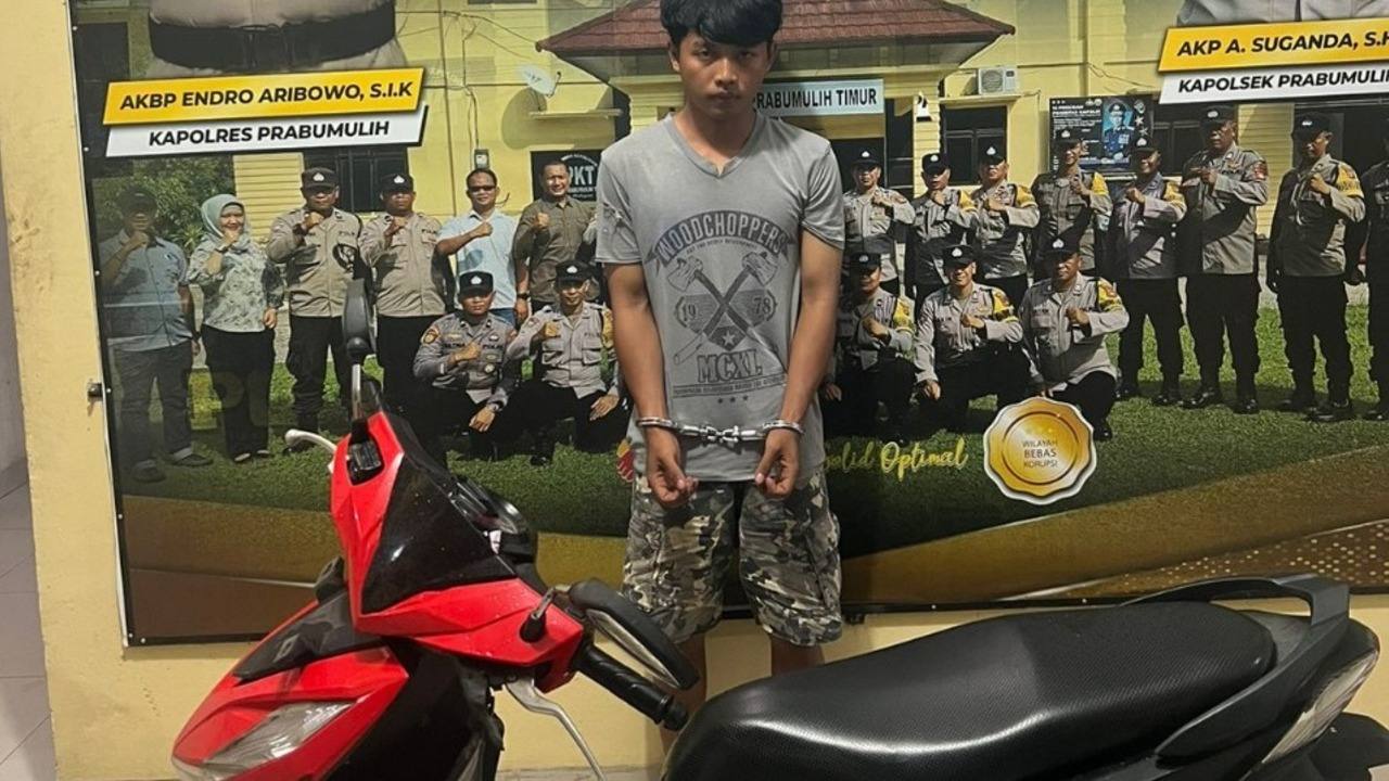 Operasi Pekat, Tim Singo Timur Bekuk Seorang Pelaku Curanmor di Prabumulih