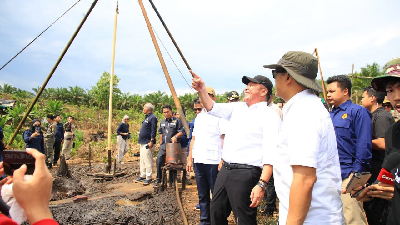 Legalitas Sumur Minyak Rakyat Dongkrak Ekonomi Daerah, Herman Deru Apresiasi Langkah Menteri ESDM