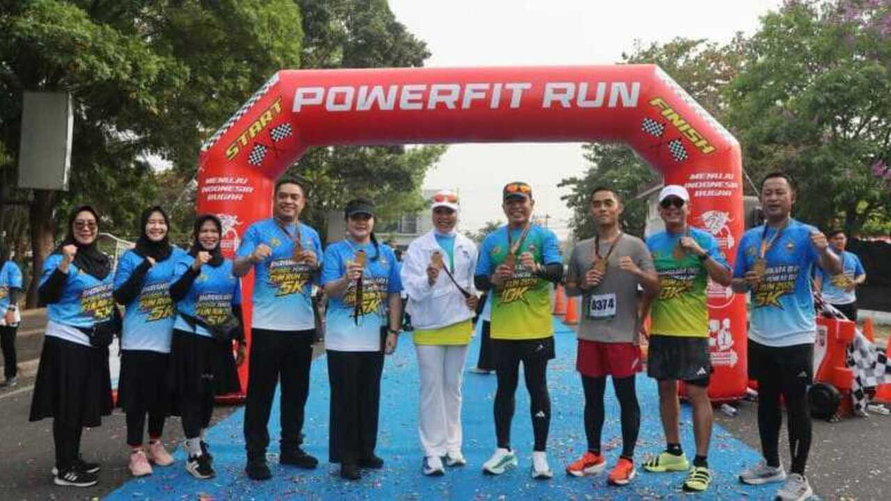 Wakapolda Sumsel Hadiri Bhayangkara OKU Fun Run 2026