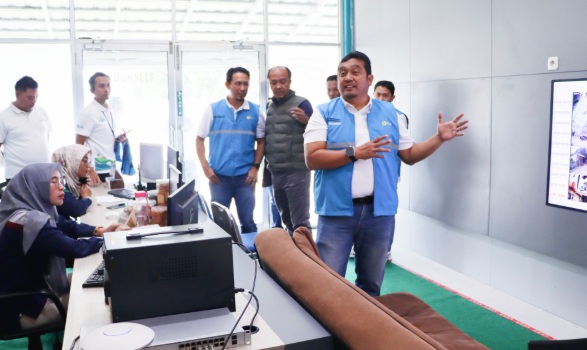 GM PLN UID S2JB Tinjau HSSE Control Center di OI, Pastikan Kegiatan Lapangan Sesuai SOP dan Standar K2K3