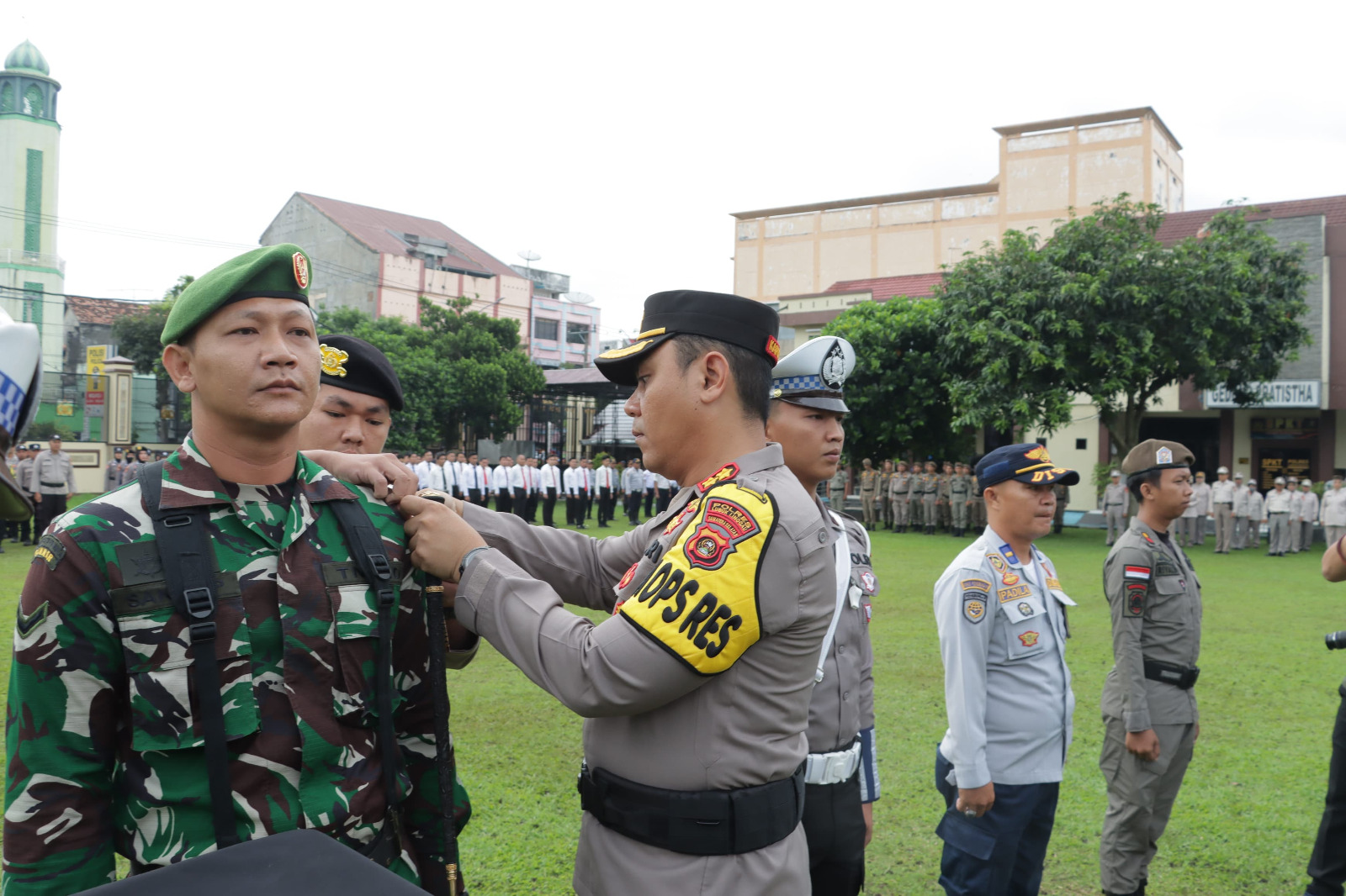 Polres Lubuklinggau Gelar Apel Pasukan Operasi Keselamatan 2025