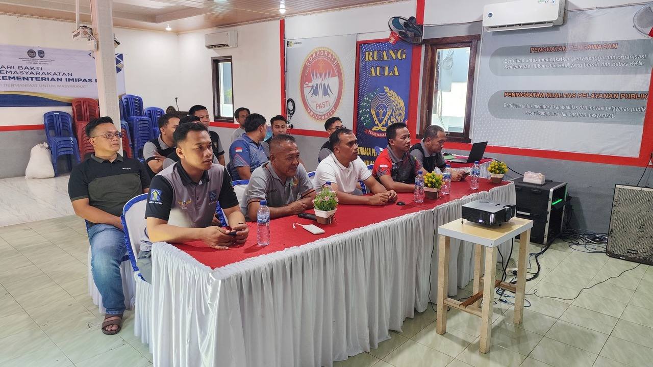 Ikuti Pengarahan dari Dirpatnal Ditjenpas, Lilik Sujandi: Tegaskan Pentingnya Pengawasan dan Kepekaan di Lapa