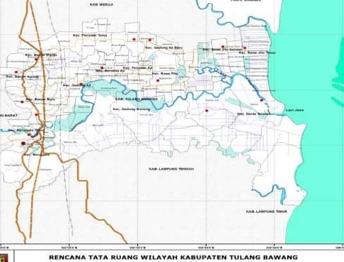 Usulan Daerah Otonomi Baru Kabupaten Tulang Bawang Timur Pemekaran Kabupaten Tulang Bawang Provinsi Lampung