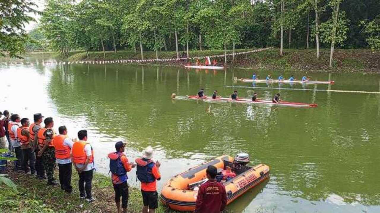 Lomba Bidar Tradisional Danau Cecuho Kembangkan Wisata Lokal