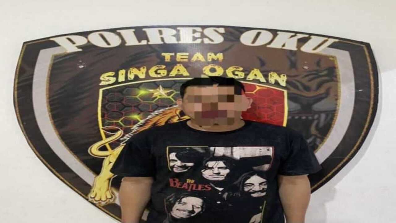 Gelapkan Motor Keponakan, Warga OKU Timur Ditangkap Tim Singa Ogan