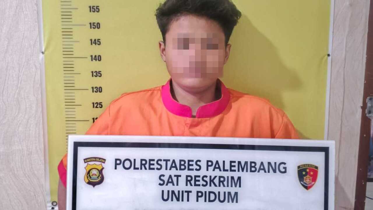 Polrestabes Palembang Ungkap Kasus Jambret di Kemuning, Pelaku Diamankan