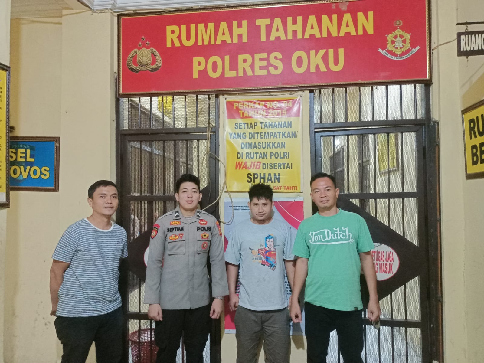 Curi Plat Baja Milik PT SPS, Grisno Ditangkap Polisi