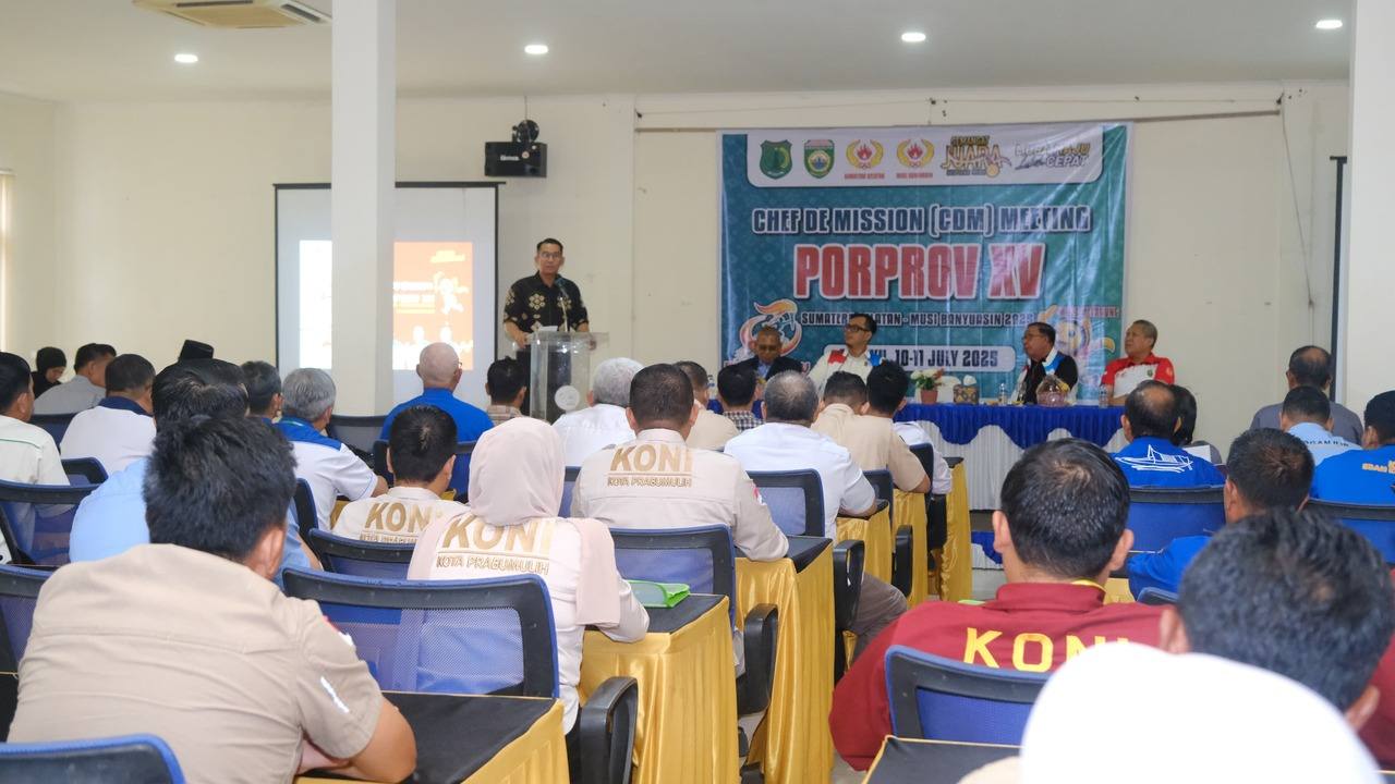 Sebagai Tuan Rumah Muba Siap Tancap Gas, CDM Porprov XV Sumsel Diresmikan!