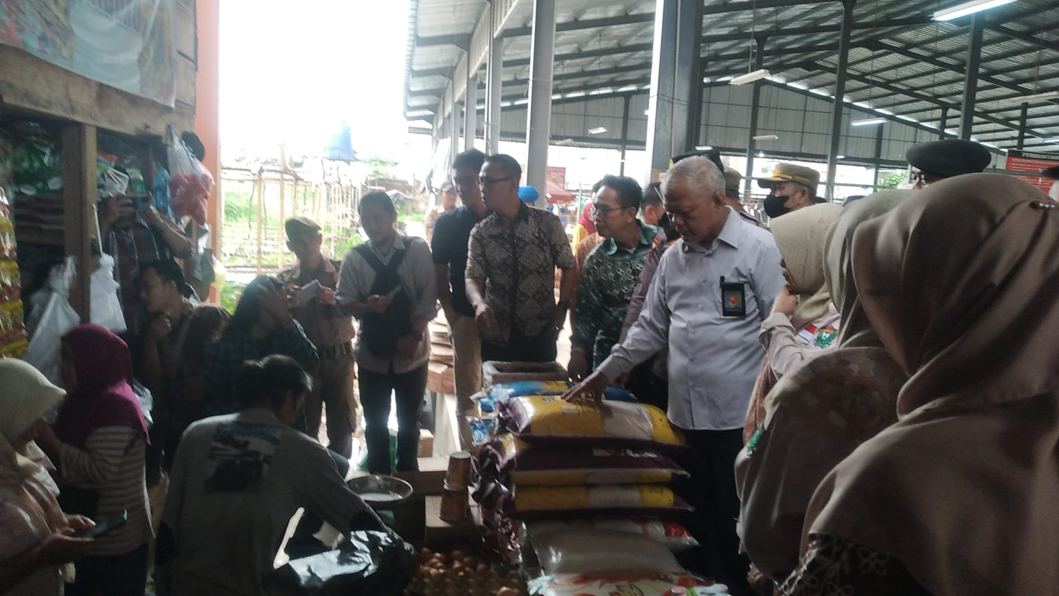 Jelang Ramadhan, Satgas Pangan Sidak Pasar 