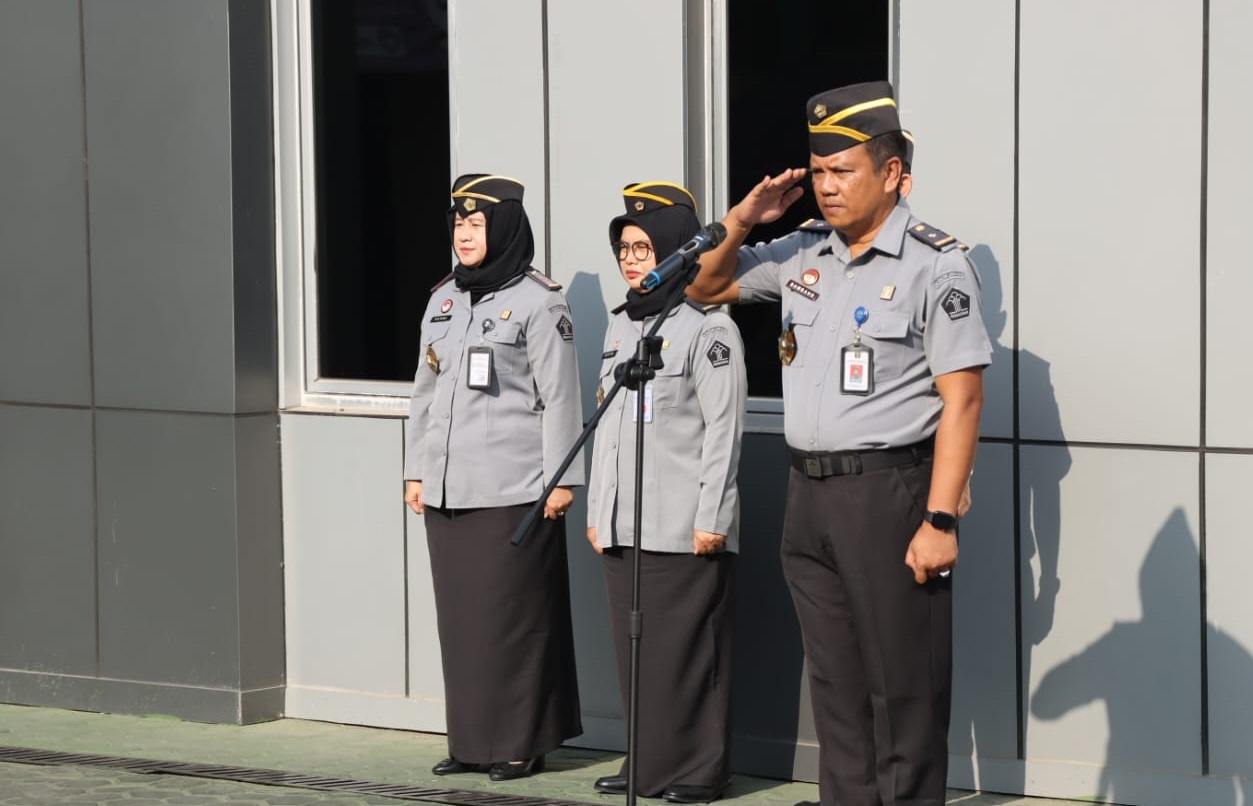 Pegawai Kanwil Kemenkumham Sumsel Semangat Hadapi Triwulan Akhir 2023