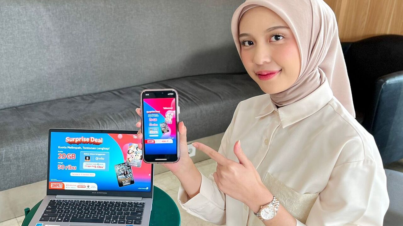 Telkomsel Hadirkan Surprise Deal: Kuota 20GB Cuma Rp50 Ribu, Gratis Langganan ShortMax dan Viu!
