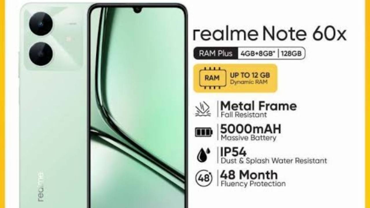 Realme 60x RAM 26GB: Gabungan Fisik dan Virtual untuk Performa Maksimal di Kelas Menengah