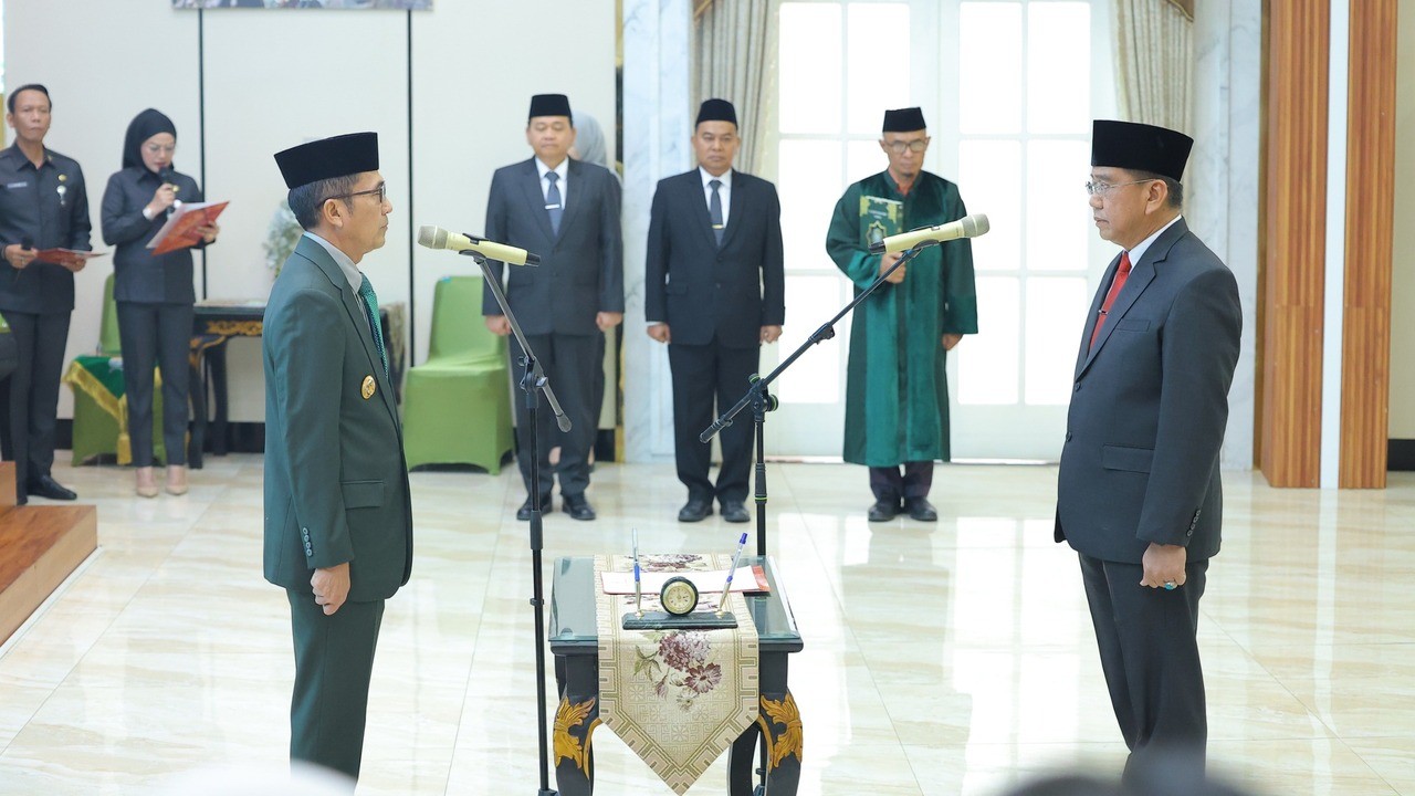 Aprizal Hasyim Jalani Pemulihan Medis, Wako Lantik Pj Sekda Sulaiman Amin