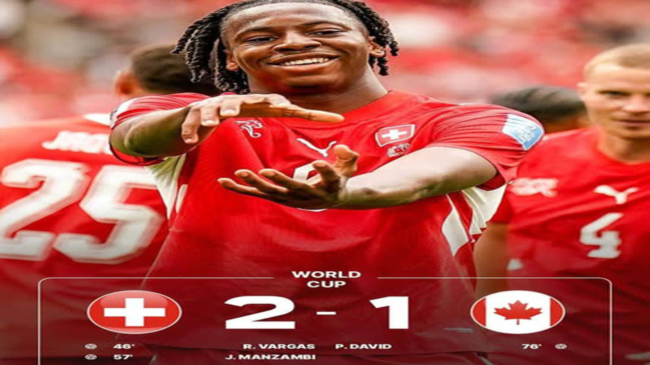 Piala Dunia 2026: Kanada Tersungkur di Kandang Sendiri! Swiss Menang 2-1. 