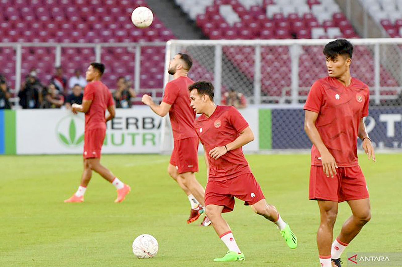 SEMIFINAL LEG 1 PIALA AFF 2022: Ini Janji Shin Tae-yong Kepada Pendukung Timnas Indonesia 