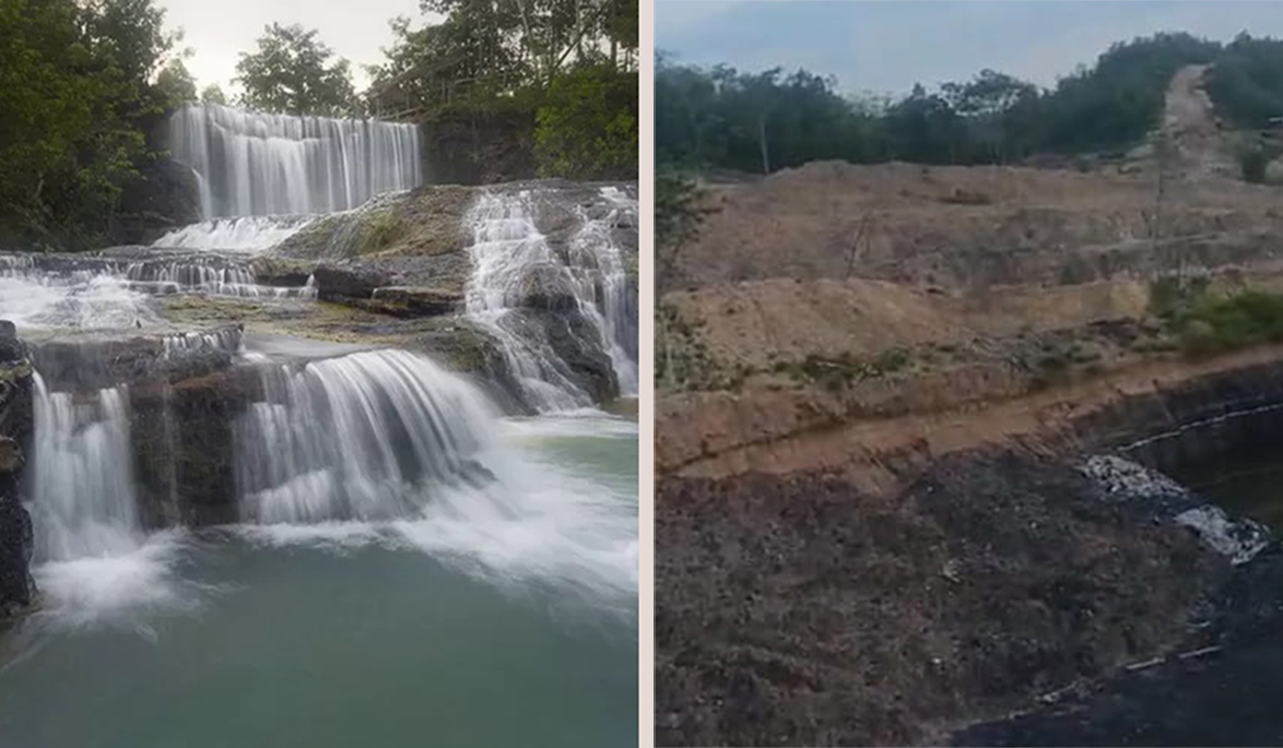 Heboh Air Terjun Selingsing, Niagara Kecil di Sumatera Selatan Menghilang, Cek Fakta! 