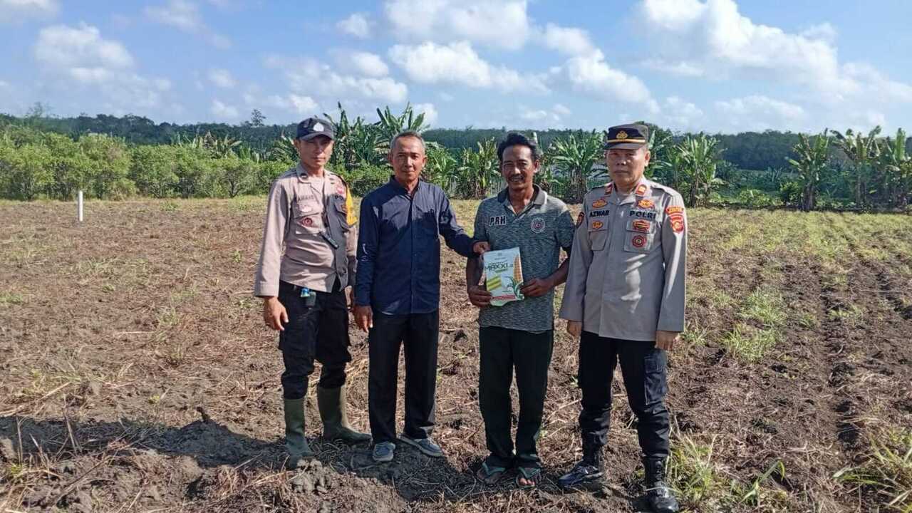 Dukung Swasembada Pangan Nasional, Tanam Jagung Seluas 1 Hektar