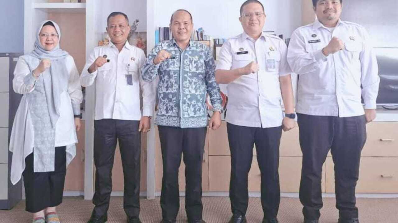 Lapas - Disperindag Muara Enim, Bahas Pengembangan Kemandirian WB