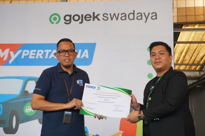 Gojek Palembang Dorong  Mitra Transaksi di Aplikasi MyPertamina dengan Gopay, Ini Keuntungannya..