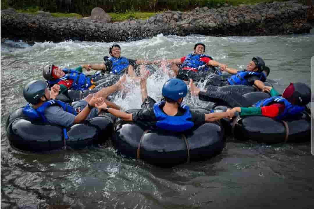 Asyiknya Belanting River Tubing di Kelumpang OKU, Ini Dia Lokasinya