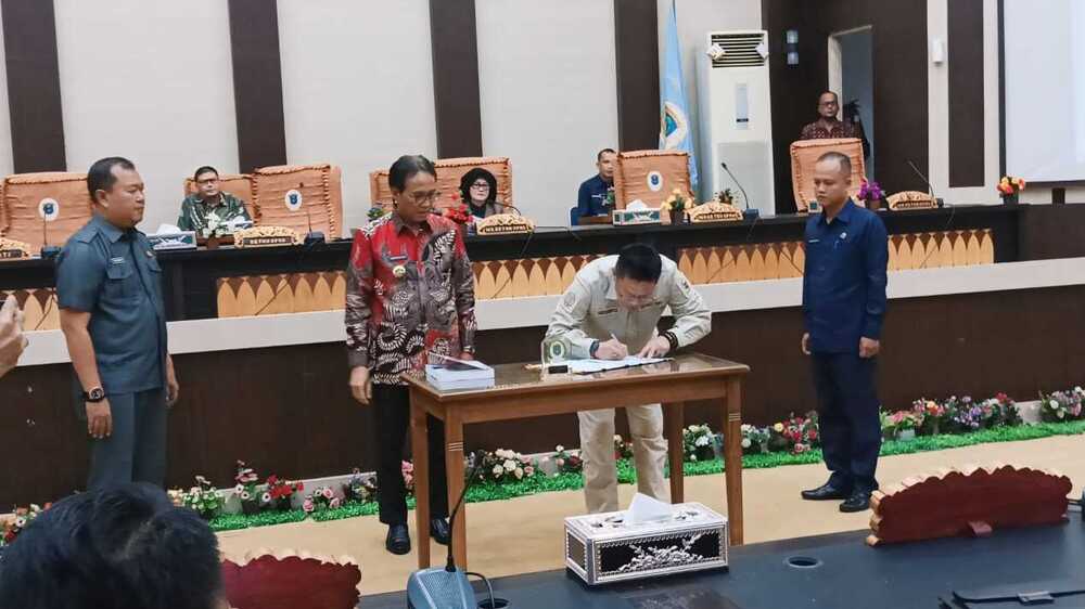 DPRD OKI Bahas LKPJ TA 2023, Pj Bupati Sampaikan Nota Pengantar Rancangan